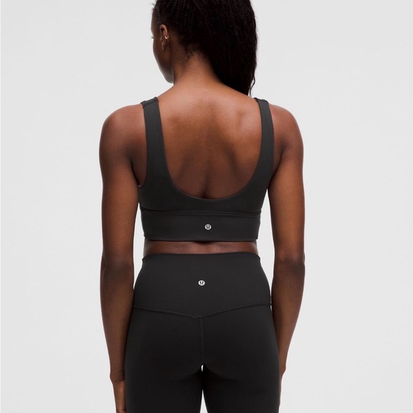 lululemon Black Women's Align V-Neck Bra C/D - Picture 5 of 5
